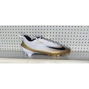 Nike Vapor Speed 3 Mens Football Cleats Size 12 White Gold Black FB3303-103